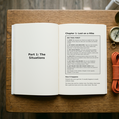 If You Get Lost: What To Do in the First 72 Hours