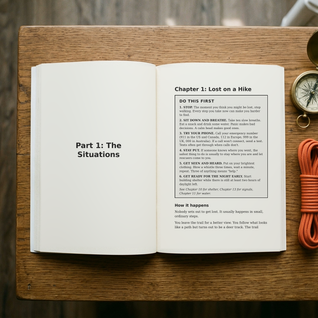 If You Get Lost: What To Do in the First 72 Hours
